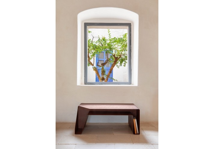Meubles-design-en-acier-corten-Style-industriel-Acier-corten-intérieur-Intérieur-moderne-TAPE | Table basse en Corten
