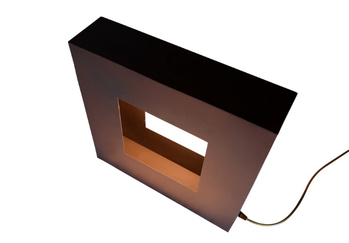 Design-furniture-Italy-Corten-design-Design-made-in-Italy-Italian-design-store-Modern-lighting-design-COMUNI | Corten lamp