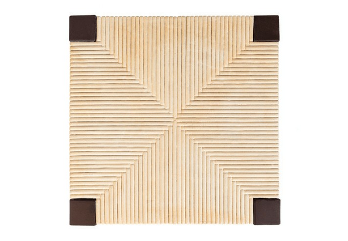 Meubles-design-en-acier-corten-Style-industriel-Acier-corten-intérieur-Intérieur-moderne-CORTESE | Tabouret en acier corten