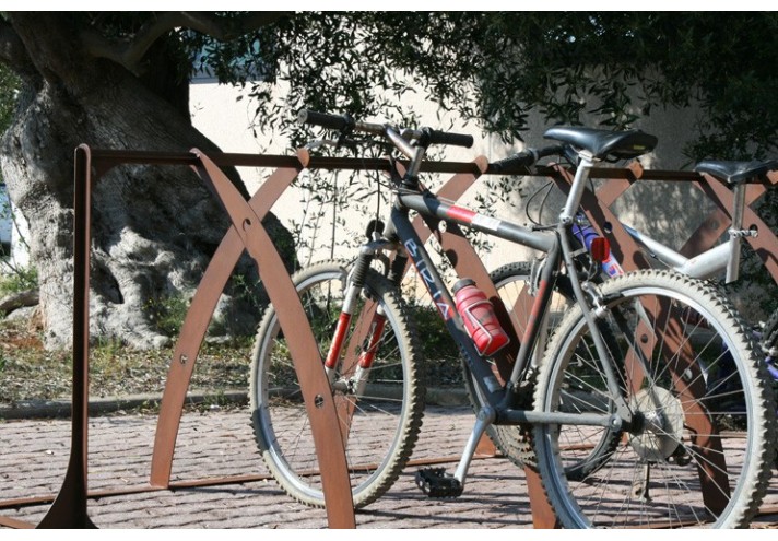 Design-furniture-Italy-Corten-design-Design-made-in-Italy-Italian-design-store-ARCO | Corten bicycle rack