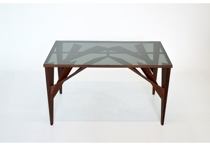 Arredamento-in-acciaio-Stile-industriale-Arredamento-in-corten-Arredamento made-in-Italy-TREE X | Tavolo in corten