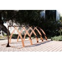 Arredamento-in-acciaio-Stile-industriale-Arredamento-in-corten-Arredamento made-in-Italy-ARCO | Portabicicletta in corten