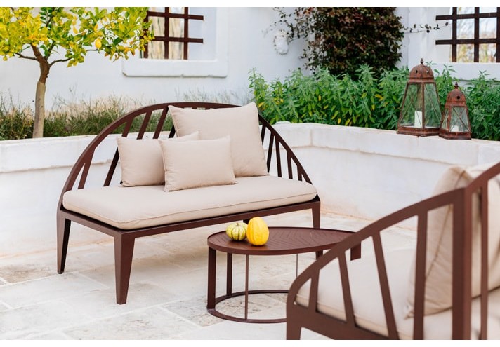 Design-furniture-Italy-Corten-design-Design-made-in-Italy-Italian-design-store-OBLÌ | Corten chaise longue