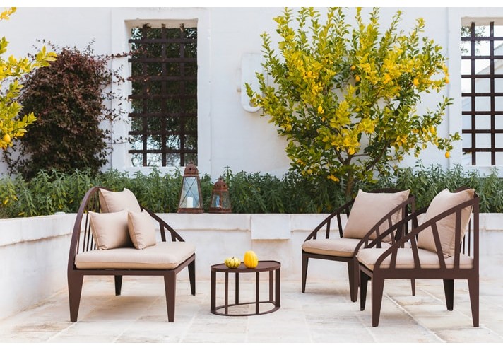 Design-furniture-Italy-Corten-design-Design-made-in-Italy-Italian-design-store-OBLÌ | Corten chaise longue