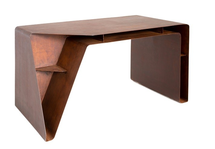 Design-furniture-Italy-Corten-design-Design-made-in-Italy-Italian-design-store-TAPE | Corten Desk