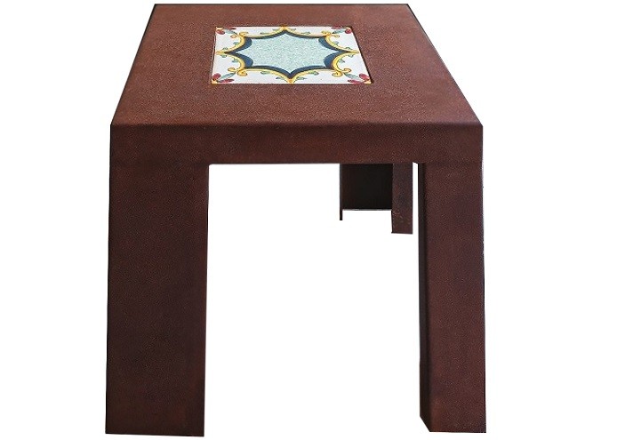 Design-furniture-Italy-Corten-design-Design-made-in-Italy-Italian-design-store-UGO | Corten coffee table