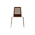 Meubles-design-en-acier-corten-Style-industriel-Acier-corten-intérieur-Intérieur-moderne-CUT | Chaise en Corten
