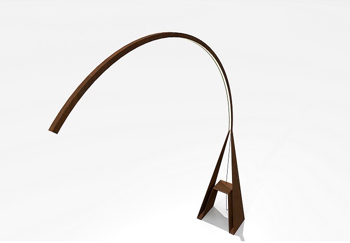 Design-furniture-Italy-Corten-design-Design-made-in-Italy-Italian-design-store-Modern-lighting-design-GIRAFFA | Corten lamp