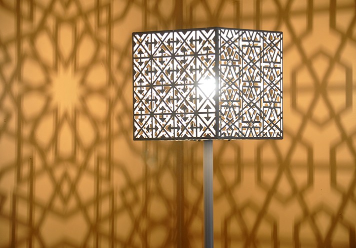 Design-furniture-Italy-Corten-design-Design-made-in-Italy-Italian-design-store-Modern-lighting-design-NUR | Corten Lamp