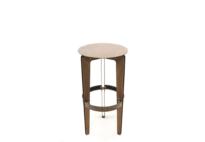 Design-furniture-Italy-Corten-design-Design-made-in-Italy-Italian-design-store-LEGGERO | Corten stool