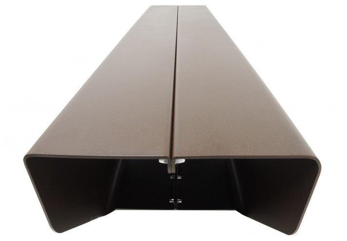 Corten-Möbel-Einrichtung-hergestellt-in-Italien-Stahlmöbel-TUNNEL | Bank aus Corten