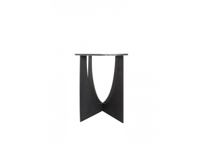 Arredamento-in-acciaio-Stile-industriale-Arredamento-in-corten-Arredamento made-in-Italy-NOVIS | Tavolino in acciaio