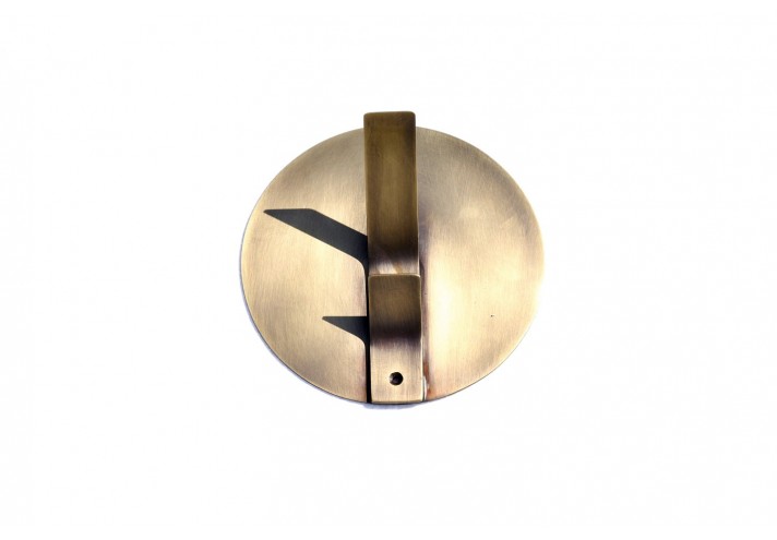 Design-furniture-Italy-Corten-design-Design-made-in-Italy-Italian-design-store-TORSO | Brass coat-hanger