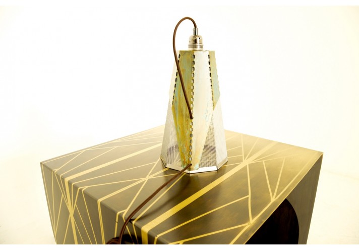 Design-furniture-Italy-Corten-design-Design-made-in-Italy-Italian-design-store-AESTUS | Brass coffee table