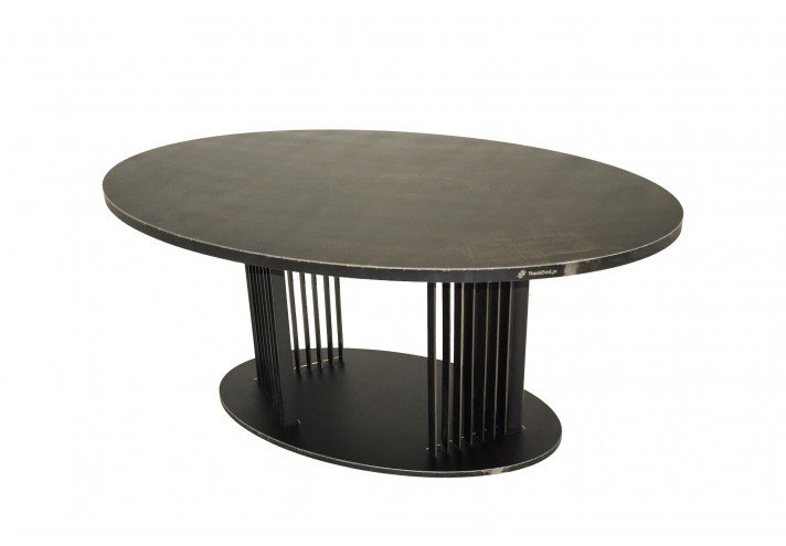 Design-furniture-Italy-Corten-design-Design-made-in-Italy-Italian-design-store-OVOV | Steel table