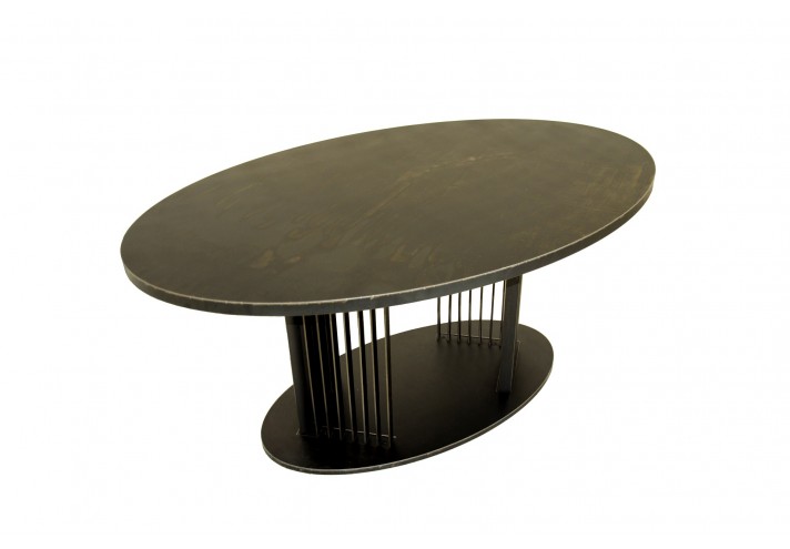 Design-furniture-Italy-Corten-design-Design-made-in-Italy-Italian-design-store-OVOV | Steel table