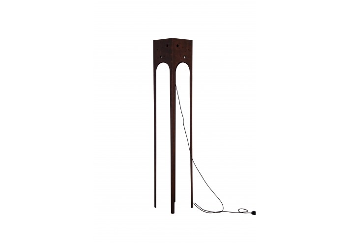 Meubles-design-en-acier-corten-Style-industriel-Acier-corten-intérieur-Intérieur-moderne-Éclairage-moderne-IL RIFUGIO DELLA L...