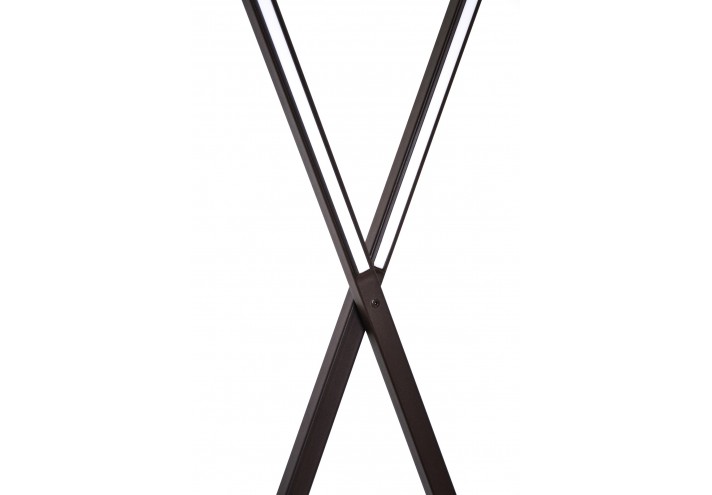 Arredamento-in-acciaio-Stile-industriale-Arredamento-in-corten-Arredamento made-in-Italy-X FLOOR | Lampada da terra in corten