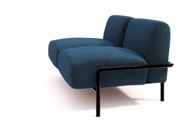 Meubles-design-en-acier-corten-Style-industriel-Acier-corten-intérieur-Intérieur-moderne-QUIES | Canapé en acier