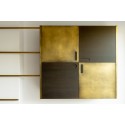 Design-furniture-Italy-Corten-design-Design-made-in-Italy-Italian-design-store-CARRÉ | Brass cabinet