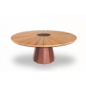 Arredamento-in-acciaio-Stile-industriale-Arredamento-in-corten-Arredamento made-in-Italy-SPICA | Tavolo in corten