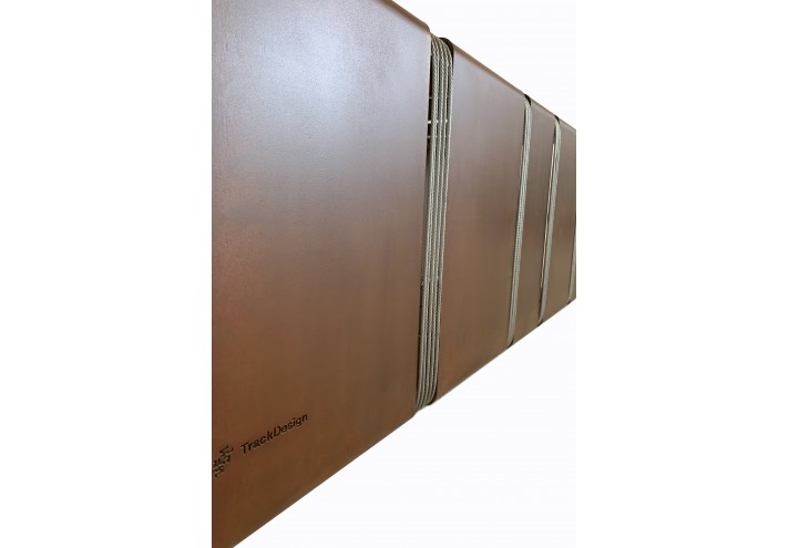 Meubles-design-en-acier-corten-Style-industriel-Acier-corten-intérieur-Intérieur-moderne-CUBICA | Banc en corten