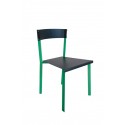 Arredamento-in-acciaio-Stile-industriale-Arredamento-in-corten-Arredamento made-in-Italy-ZUMB | Sedia in acciaio