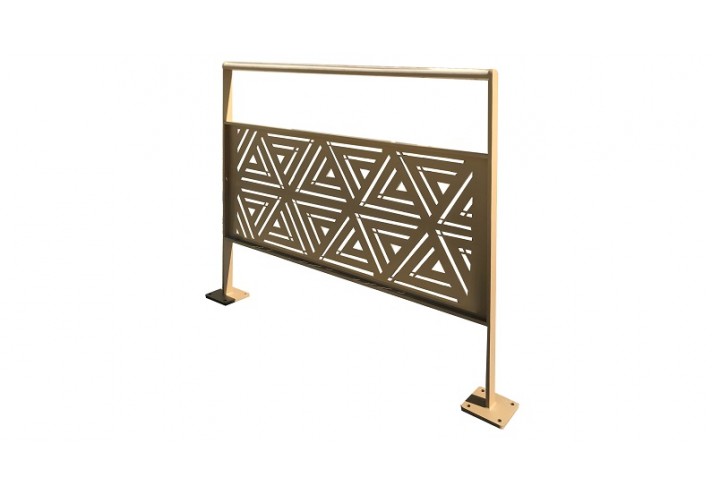 Arredamento-in-acciaio-Stile-industriale-Arredamento-in-corten-Arredamento made-in-Italy-KEHOPS | Barriera in acciaio