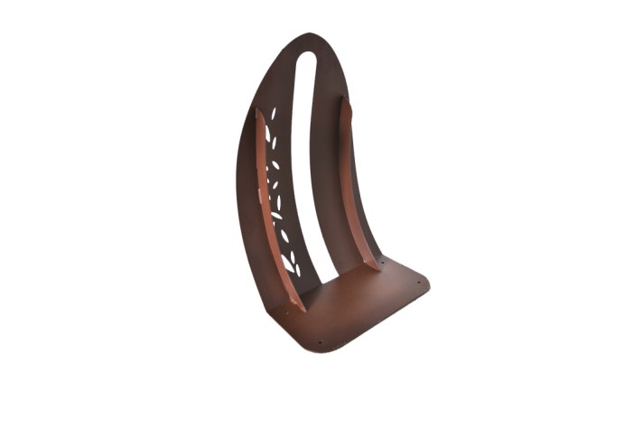 Meubles-design-en-acier-corten-Style-industriel-Acier-corten-intérieur-Intérieur-moderne-NATURA | Support à vélo