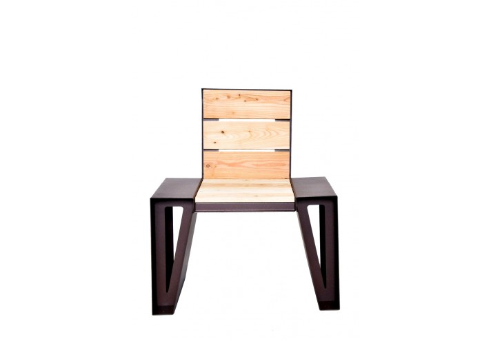 Arredamento-in-acciaio-Stile-industriale-Arredamento-in-corten-Arredamento made-in-Italy-NATURA | Poltrona