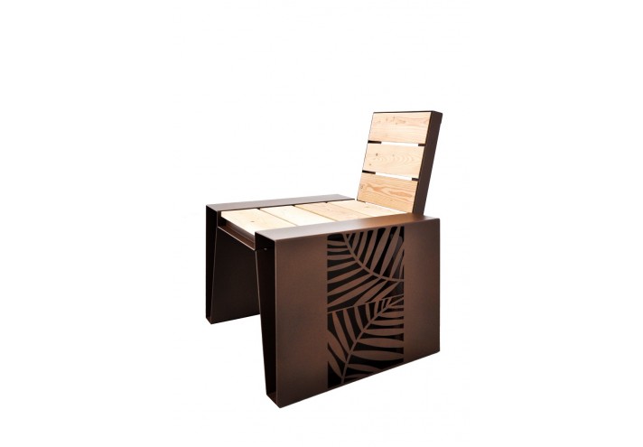 Arredamento-in-acciaio-Stile-industriale-Arredamento-in-corten-Arredamento made-in-Italy-NATURA | Poltrona