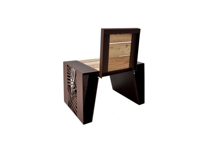 Arredamento-in-acciaio-Stile-industriale-Arredamento-in-corten-Arredamento made-in-Italy-NATURA | Poltrona