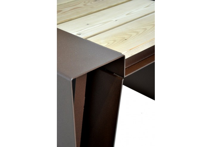 Arredamento-in-acciaio-Stile-industriale-Arredamento-in-corten-Arredamento made-in-Italy-NATURA | Poltrona