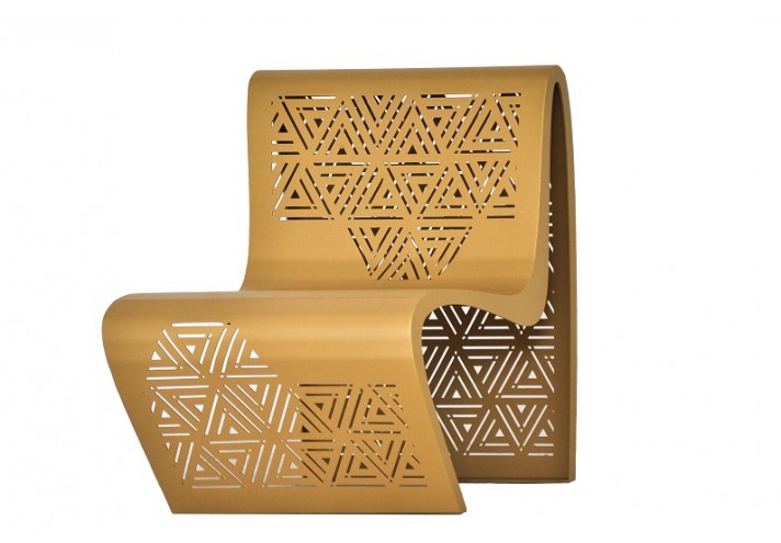 Corten-Möbel-Einrichtung-hergestellt-in-Italien-Stahlmöbel-copy of KEHOPS | Armchair