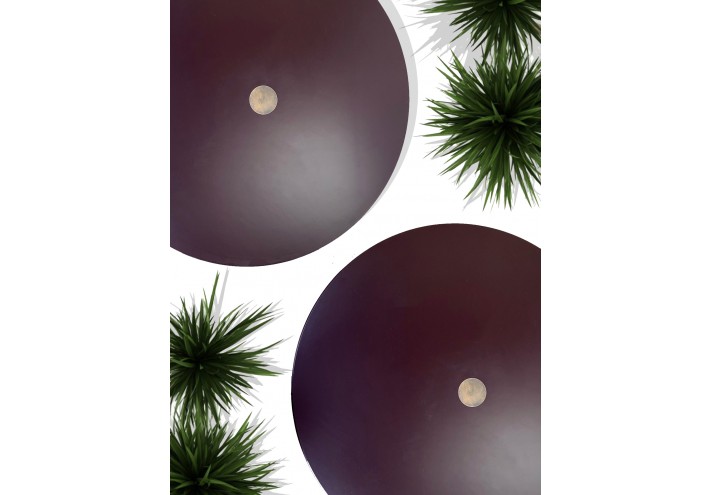 Meubles-design-en-acier-corten-Style-industriel-Acier-corten-intérieur-Intérieur-moderne-VINYL | Table en acier