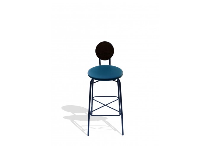 Design-furniture-Italy-Corten-design-Design-made-in-Italy-Italian-design-store-POLKA | Steel high stool