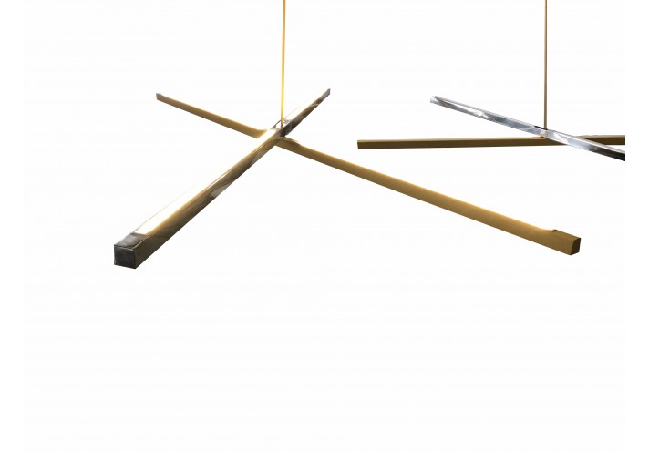 Arredamento-in-acciaio-Stile-industriale-Arredamento-in-corten-Arredamento made-in-Italy-X FLOOR | Lampada a sospensione in c...