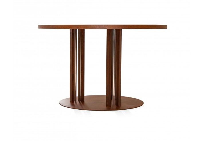 Arredamento-in-acciaio-Stile-industriale-Arredamento-in-corten-Arredamento made-in-Italy-KANDINSKY 1923 | Tavolo in corten