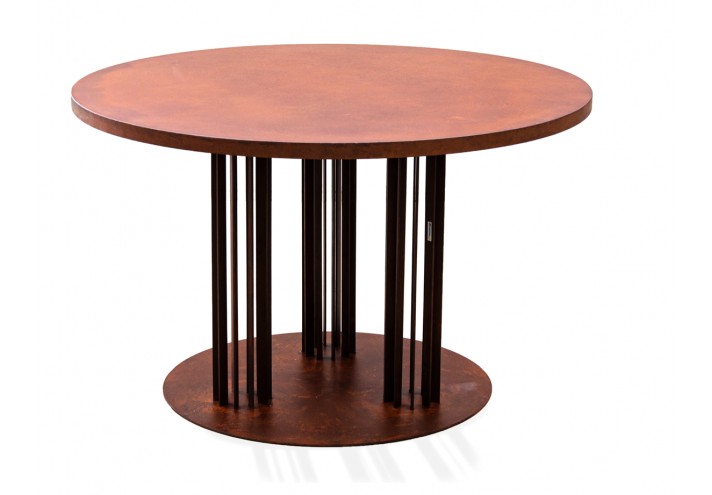 Meubles-design-en-acier-corten-Style-industriel-Acier-corten-intérieur-Intérieur-moderne-KANDINSKY 1923 | Table en corten