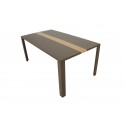 Arredamento-in-acciaio-Stile-industriale-Arredamento-in-corten-Arredamento made-in-Italy-LINEAR | Tavolo in corten