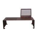 Arredamento-in-acciaio-Stile-industriale-Arredamento-in-corten-Arredamento made-in-Italy-CUT | Panca in corten