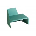 Arredamento-in-acciaio-Stile-industriale-Arredamento-in-corten-Arredamento made-in-Italy-REA | Chaise longue in acciaio