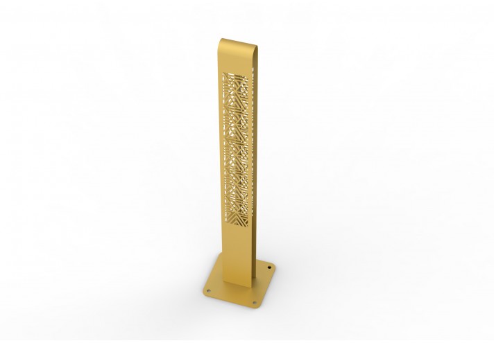 Arredamento-in-acciaio-Stile-industriale-Arredamento-in-corten-Arredamento made-in-Italy-KEHOPS | Paletto in Acciaio