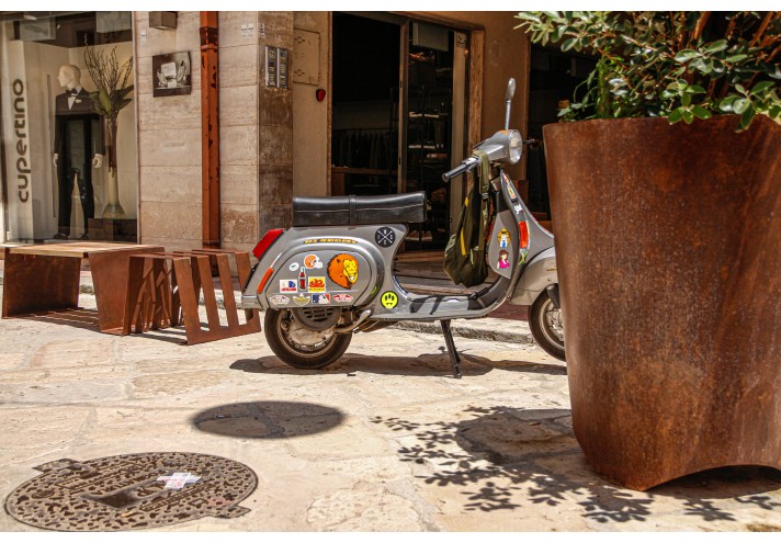 Design-furniture-Italy-Corten-design-Design-made-in-Italy-Italian-design-store-WAVE | Corten planter