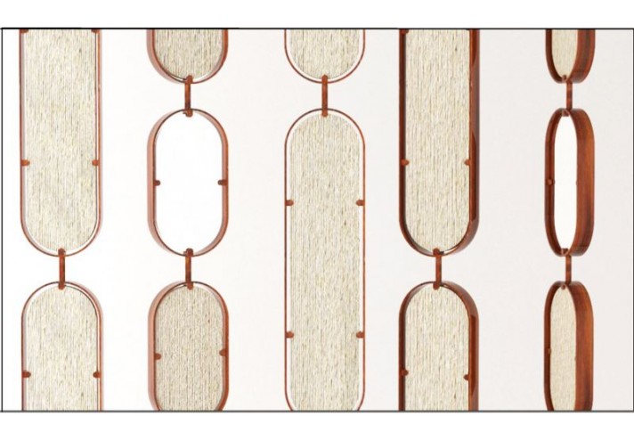 Design-furniture-Italy-Corten-design-Design-made-in-Italy-Italian-design-store-Prop | Partition panel stone and metal