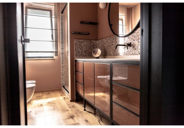 Arredamento-in-acciaio-Stile-industriale-Arredamento-in-corten-Arredamento made-in-Italy-FUSION | Madia bagno