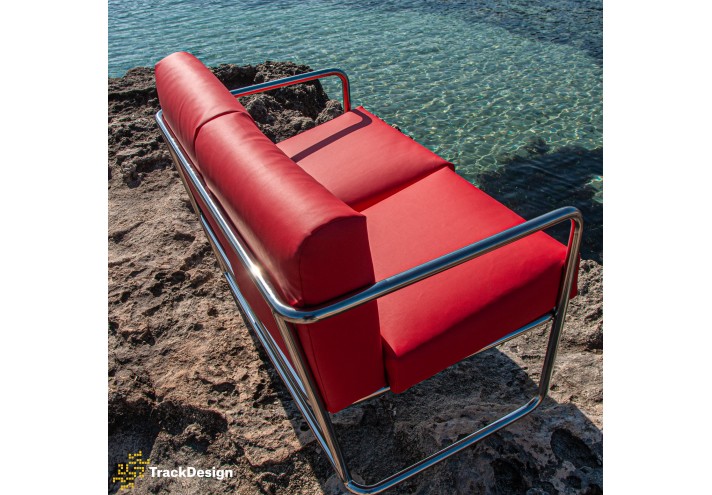 Arredamento-in-acciaio-Stile-industriale-Arredamento-in-corten-Arredamento made-in-Italy-TERES | Divano in acciaio