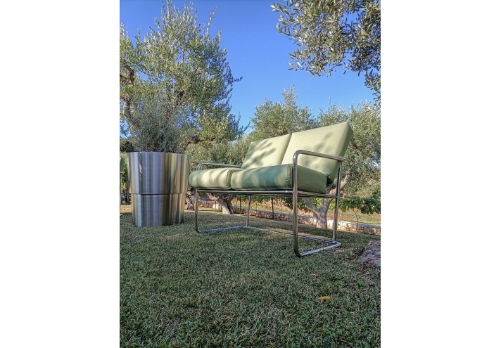 Design-furniture-Italy-Corten-design-Design-made-in-Italy-Italian-design-store-TERES | Steel Sofa