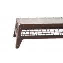 Arredamento-in-acciaio-Stile-industriale-Arredamento-in-corten-Arredamento made-in-Italy-MIKADO | Tavolino in corten