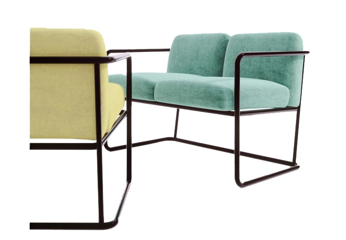 Design-furniture-Italy-Corten-design-Design-made-in-Italy-Italian-design-store-TERES | Steel Sofa